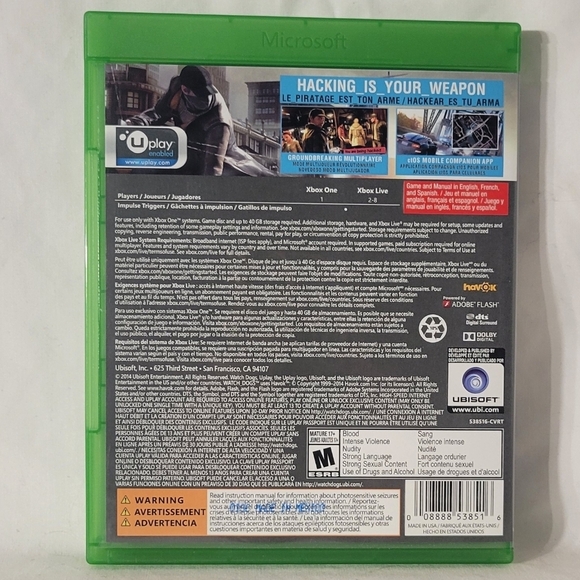 Watch Dogs Xbox One - Picture 2 of 3